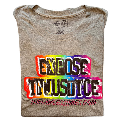 The 80s Collection | Rainbow Expose Injustice T-Shirt