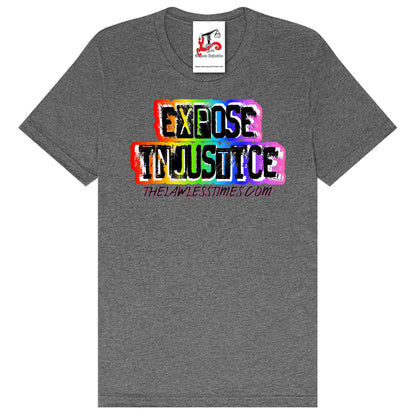 The 80s Collection | Rainbow Expose Injustice T-Shirt