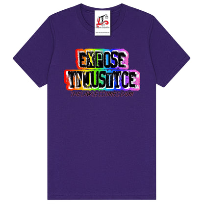 The 80s Collection | Rainbow Expose Injustice T-Shirt