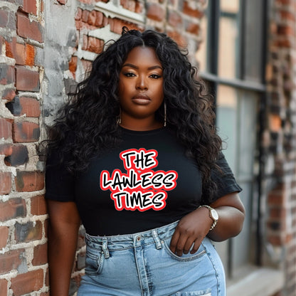 The Lawless Times Stacked Logo T-Shirt