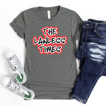 The Lawless Times Stacked Logo T-Shirt