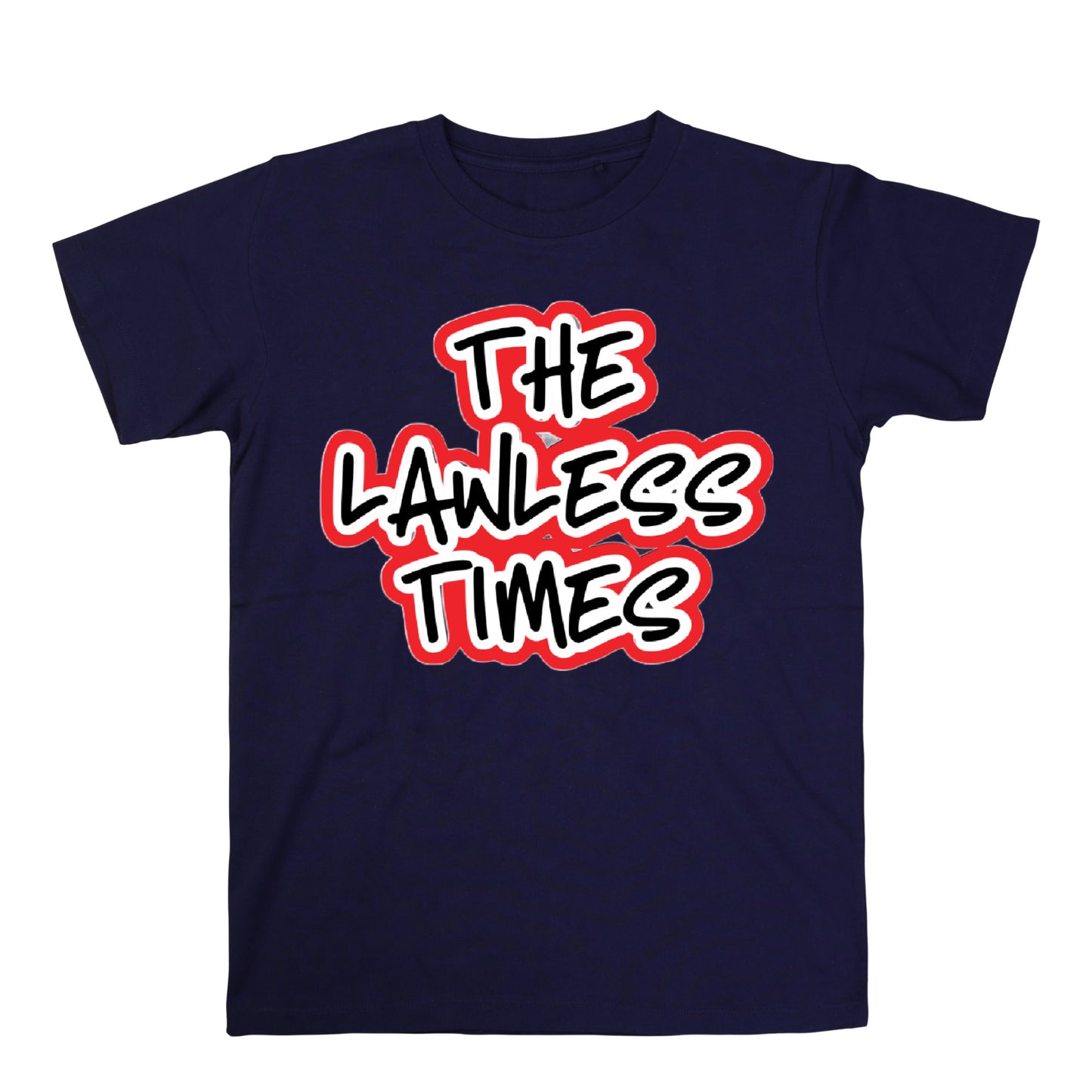 The Lawless Times Stacked Logo T-Shirt